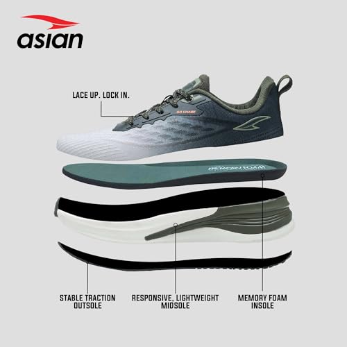 Image of ASIAN Men's INNOVA-04 Sports Running,Walking & Gym Shoes with Max Cushion Technology Casual Sneaker Shoes for Men's & Boy's
