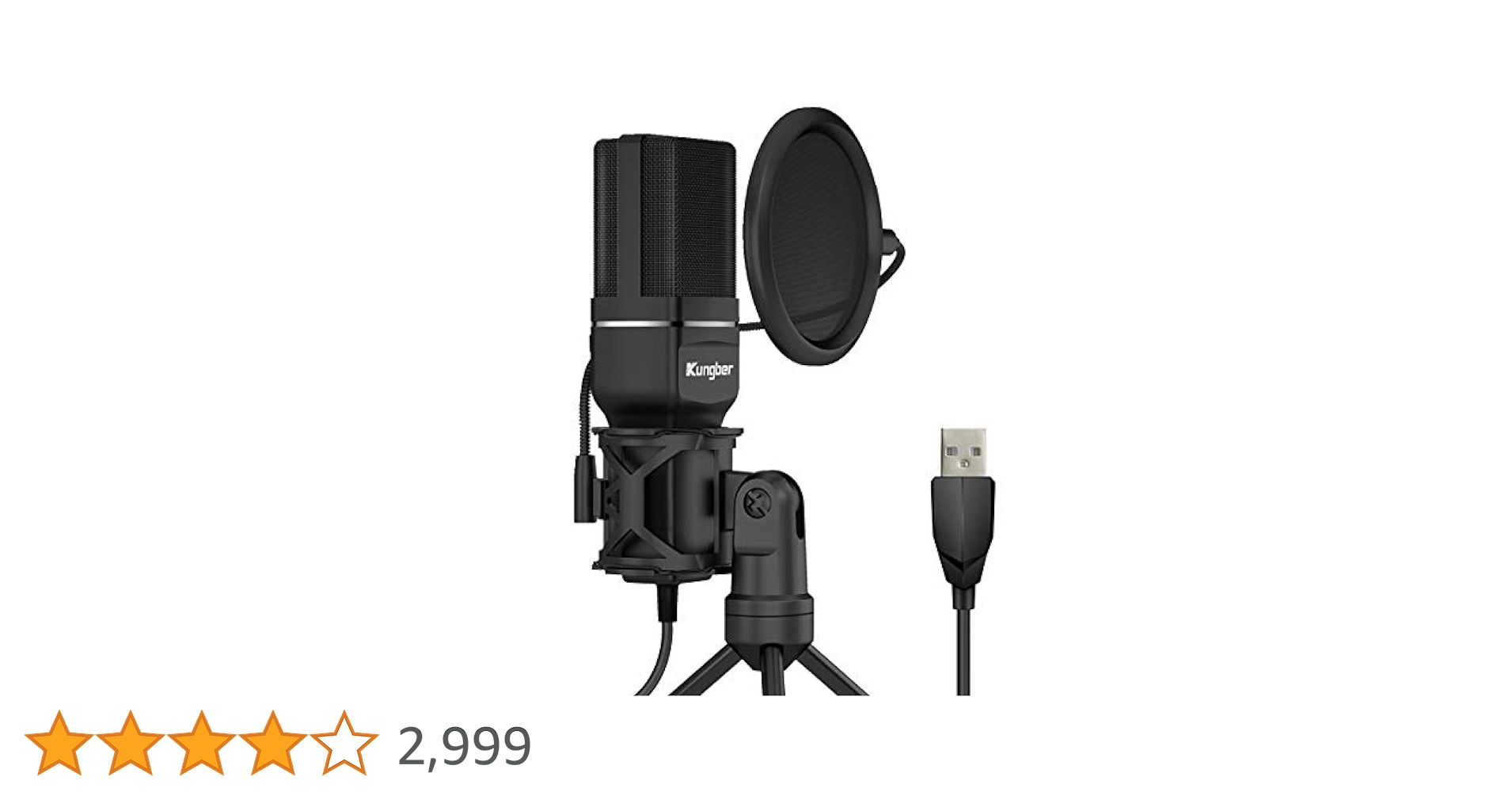 Kungber コンデンサーマイク Amazon.co.jp: Kungber コンデンサーマイク PC マイク USBマイク
