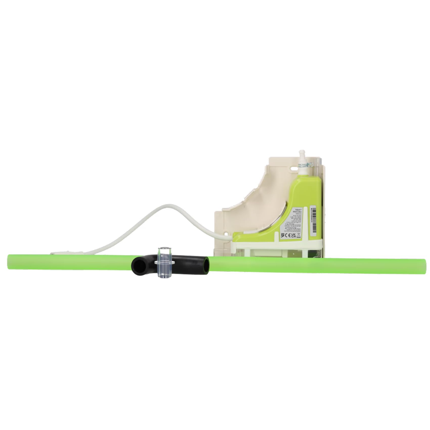 Aspen Pumps Silent+ Mini Lime FP3472/5 - Pompa Scarico Condensa con Canalina EuroSplit 80x60 mm Colore Avorio Chiaro