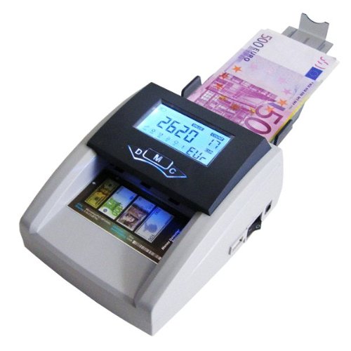 Détecteur de faux billets 6 Devises - Certifié 100% par la B.C.E Cover