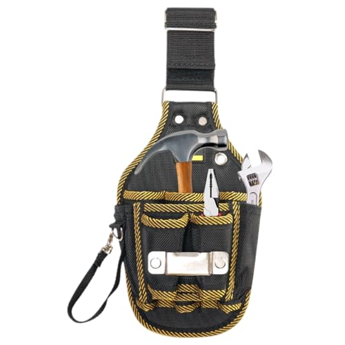 Portaherramientas - Bolsa De Trabajo Para Hombre, Construcción, Bolsa De Trabajo Para Carpintero De Cinturón | Bolsas Multiusos, Senderismo Con, Desenganche Rápido Para Tecnología HVAC