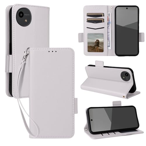 RosMank ���U�[�P�[�X SHARP AQUOS wish5 �Ή� �蒠�^�P�[�X AQUOS wish5 �p �P�[�X �g�уJ�o�[ �X�}�z�P�[�X ���z�^ �J�[�h���[ �J�����ی� �X�^���h�@�\ �X�g���b�v�t�� �ϏՌ� ���h�~ �S�ʕی� (��)