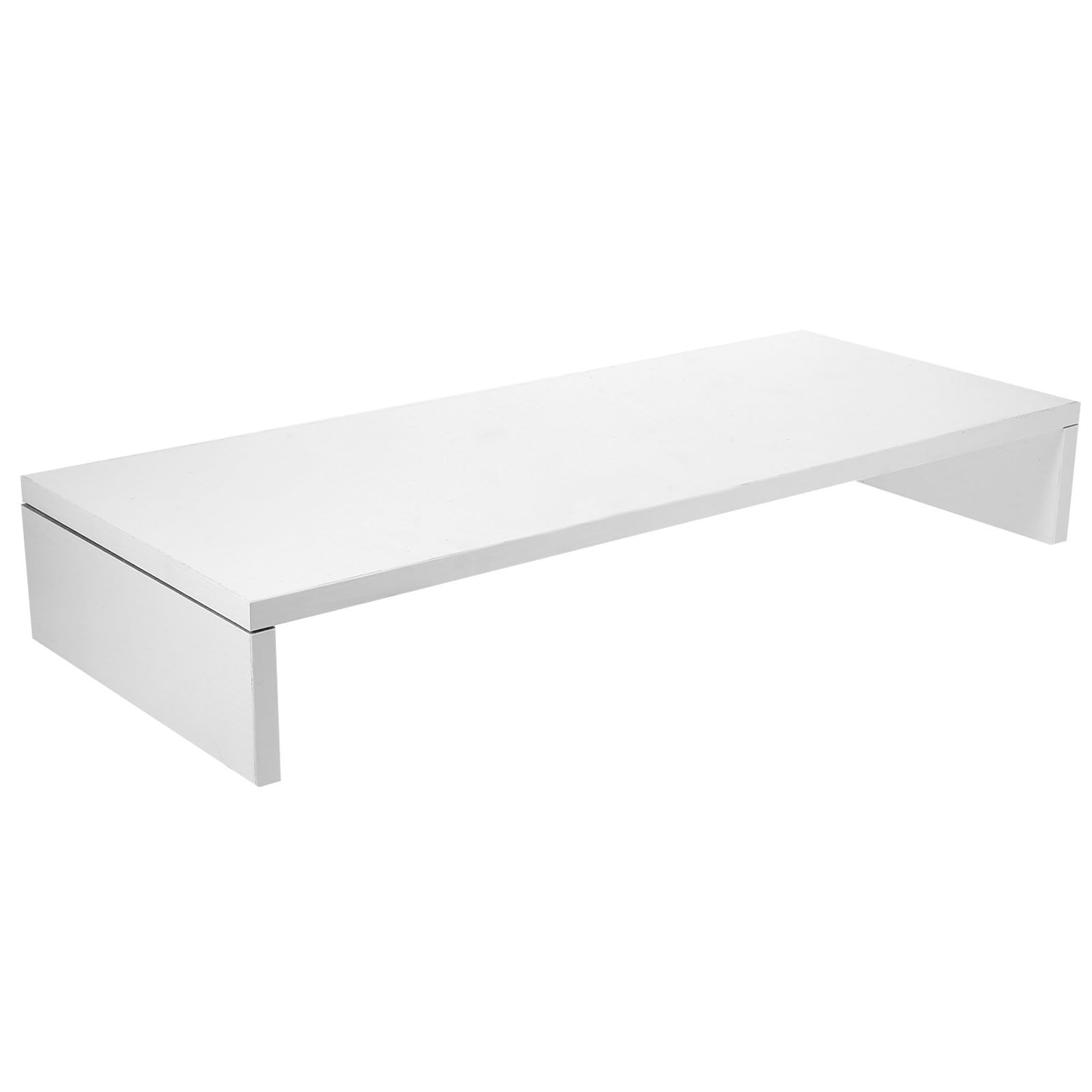 Soporte Ecológico Escritorio Monitor Multifuncional en para Mdf Blanco , Elevador de Pantalla Resistente y Elegante Compatible con Oficina y Hogar Notebook