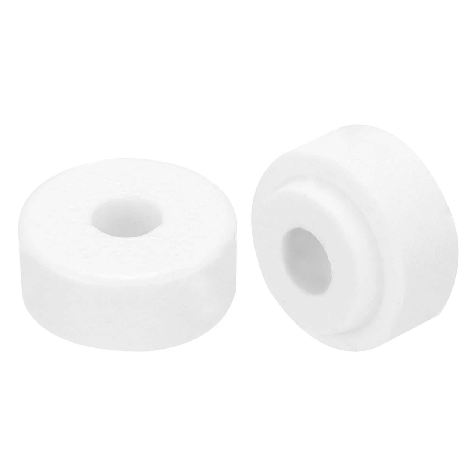 10pz Isolante Ceramica Perlina 6mm X 20mm Rotondo Forma