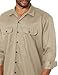 Dickies Men's Long Sleeve Work Shirt, Desert Sand, Small