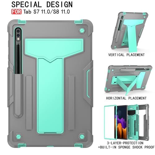 Coque Samsung Galaxy Tab S7 protection antichoc avec support
