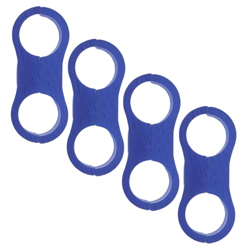 Zerodeko Collier Résistance Haute Température Bleu de Serrage en Alliage D'aluminium Installation Facile pour Durite de Carburant pour Fixation Tuyau Véhicule