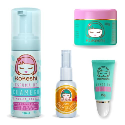 Kit Skincare Rosa Mosqueta Kokeshi