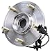 Detroit Axle - Rear Left Driver Side Wheel Bearing and Hub Assembly for 2009-2020 Dodge Journey [5 Lugs w/ABS]