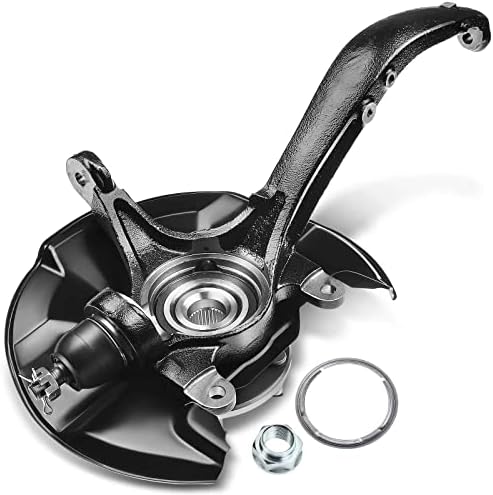 A-Premium Front Steering Knuckle & Wheel Bearing Hub Assembly Compatible with Honda Accord 2008-2012, Acura TSX 2009-2014, Left Driver Side, Replace # 44600TA0A00, 45255TA0A00, 51215TA0020, 698-447