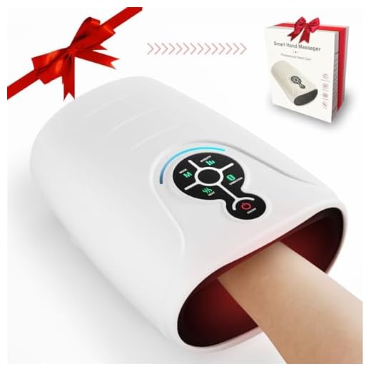 AERLANG Hand Massager with Heat & Compression