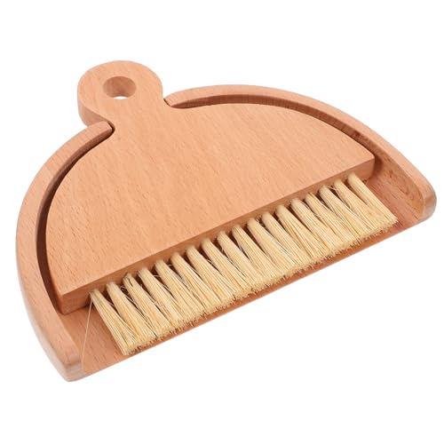 Alipis Mini Dustpan and Brush Set Keyboard Broom Portable Small Cleaning Brush and Dustpan for Computer Kids Toy