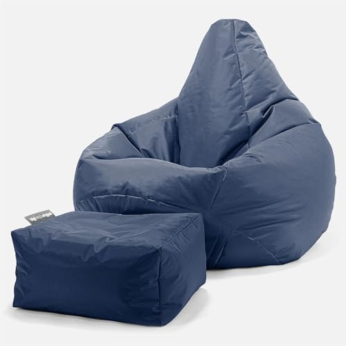 Big Bertha Original, Gaming Sitzsack Sessel Mit Passendem Hocker,...
