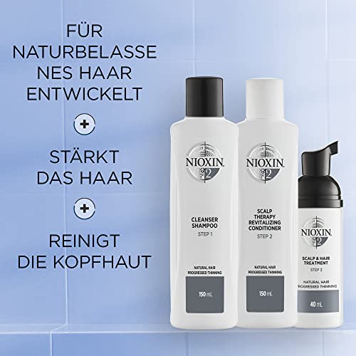 Nioxin System 2 Starter Set - für naturbelassenes Haar, 340 ml – Ansicht 3