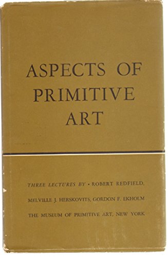 Aspects of primitive art (New York) B0007DUCX0 Book Cover