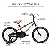 JOYSTAR 20 Inch Kids Bike for Age 7-10 Girls Boys Bikes 7 8 9 Years Old Unisex BMX Style Children Bicycles with Kickstand Birthday Gift Oil Slick #1