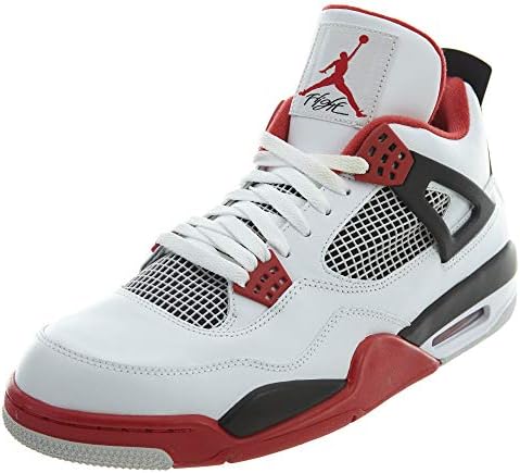 Nike Air Jordan 4 Retro 'Fire Red' White/Varsity Red-Black Trainer Size 11  UK : Amazon.de: Schuhe \u0026 Handtaschen