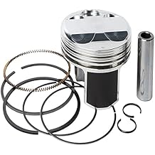 Vertex High Comp Forged Piston Kit 23555A Compatible With/Replacement For Yamaha YFM 660 F Grizzly 4x4 2002-2008, YFM 660 R Raptor 2001-2005, YXR 660F Rhino 2004-2007