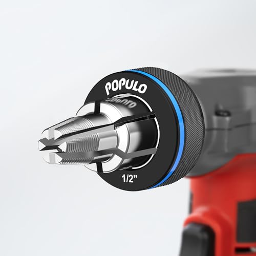 Tête d'outil extensible 1,27 cm Populo en acier haute précision pour M18 Expand - 6