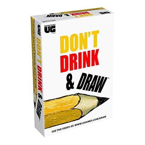 University Games 1383 Don't Drink and Draw Cover