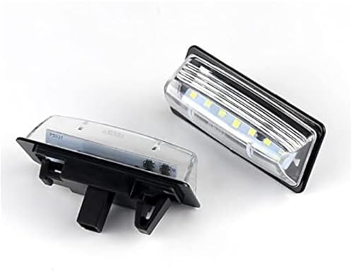 MEXWLOP 2 lámparas de luz de matrícula SMD de 12 V for Coche, for Nissan, TEANA J31 J32, for Maxima Cefiro Altima Rogue Sentra, for Infiniti luz de matrícula