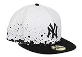 new era york yankees panel splatter 59fifty cap - 7 1/4-58cm (l)