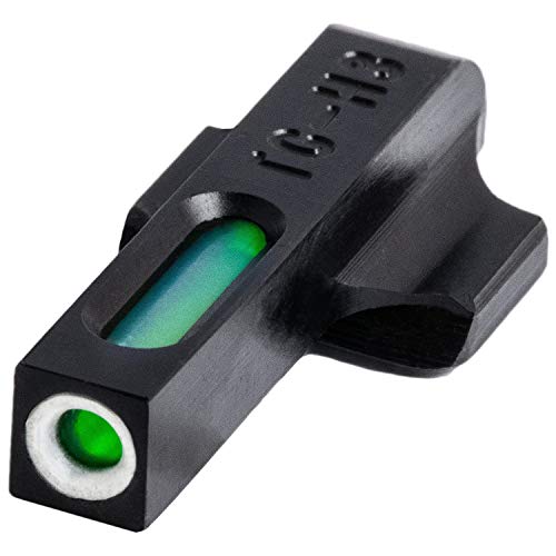 Image of TRUGLO TFX Handgun Sight | Durable Shock-Resistant Compact Brightly Glowing Tritium & Fiber-Optic Xtreme Day /Night Sight for Handguns