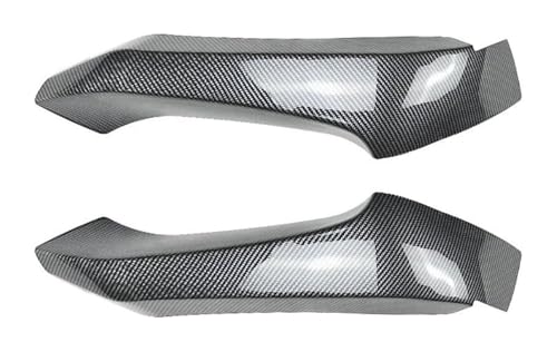 Becquet de protection avant BMW X3 F25 X4 F26 LCI Sport finition carbone