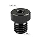 CAMVATE M12 Stecker auf 1/4-20 Innengewindeadapter für 15mm Stangenstecker (2 Stück)