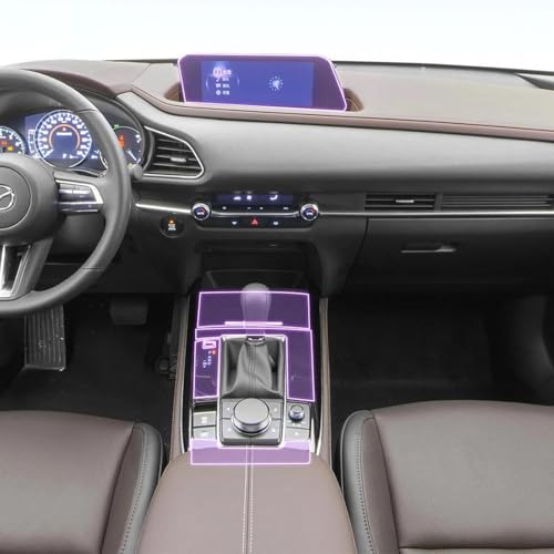 Film de protection en TPU anti-traces pour console centrale Mazda CX-30