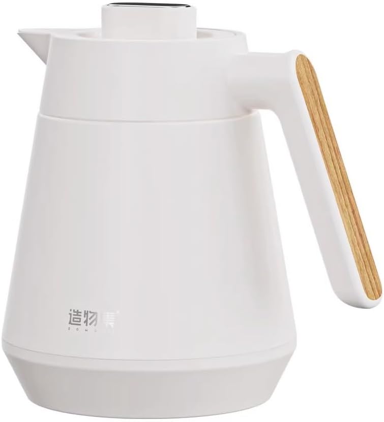 LEIYTFE 1.1L Double Wall Insulated Vacuum Coffee Pot Teapot,Thermal Carafe with Removable Tea Strainer,Thermal Teapot Hot Drink,Coffee Warmer Drink Dispenser