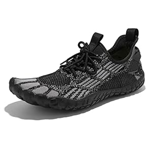 NORTIV 8 Herren Barfußschuhe Wasserschuhe Aquaschuhe Schnell Trocknende Traillaufschuhe Wassersportschuhe Strandschuhe Badeschuhe Schwimmschuhe Sommer Surfschuhe