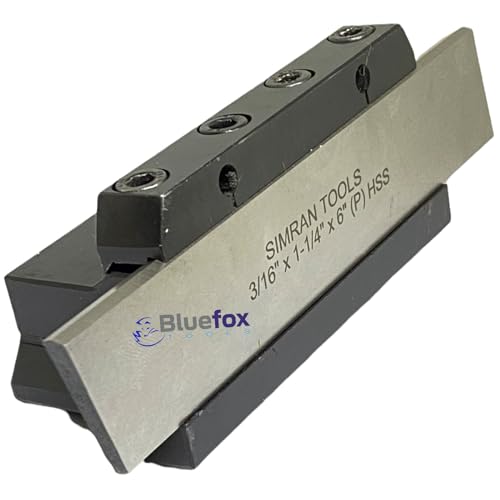 Image of Lathe Clamp Type Parting CutOff Tool Holder | 1 inch Shank Takes HSS Blade 1-1 /4 inch Inch | Metal Lathe Machines | Engineering Product | Steel Material, Rust Free