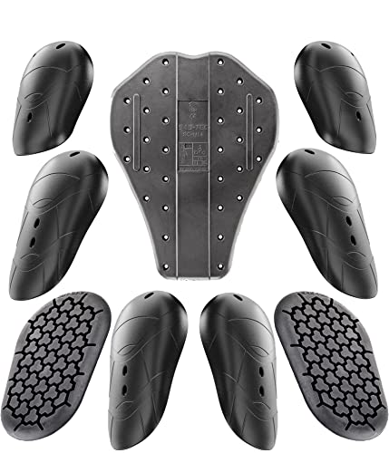 RTX Leathers SAS-TEC German Engineered CE Race Grade Level 2 Motorcycle Sports Armour Biker Full Motorbike Suit Protection Inserts (Suit Set SC-1/14)