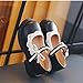 Girls Party Dress Shoes Stage Porformence Cute Bow Princess Mary Jane Shoes Black