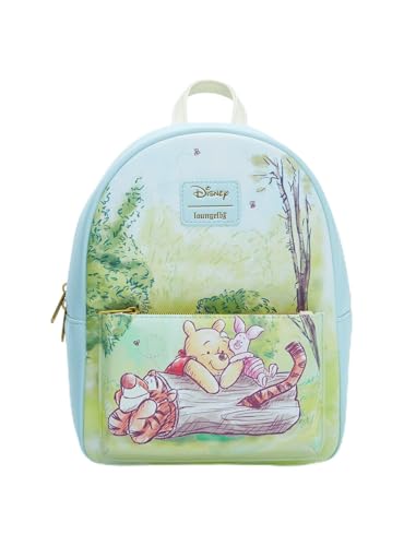 Loungefly Disney Winnie The Pooh Trio Mini Backpack LIGHT BLUE NONE