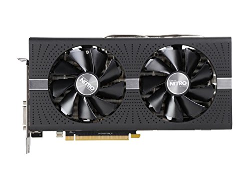 Sapphire Radeon Nitro+ RX 570 4GB GDDR5 PCI-E Dual HDMI/DVI-D/Dual DP w/Backplate (UEFI), 100412NT+4GL