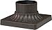 Nuvo Lighting 25-1204 Pier Mount in Old Penny Bronze Finish, Old Penny Bronze