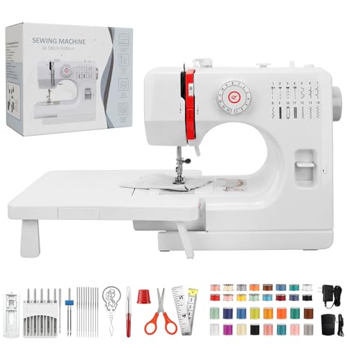 Beginners Sewing Machine for Beginners, Dual Speed Portable Electric...