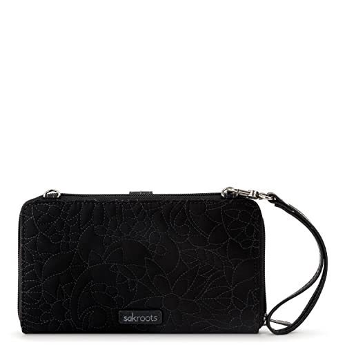 Image of Sakroots Smartphone Crossbody Purse - Women's Cellphone Bag & Wallet For Everyday - Convertible Wristlet With Zipper