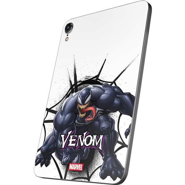 Skinit Decal Tablet Skin Compatible with iPad mini 7 (2025) - Officially Licensed Marvel Venom Reaching Forward Design