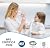 BLUERISE 5 Micron 10" x 4.5" Wire Wound Whole House Water Filter Replacement Cartridge for Sediment, Reverse Osmosis RO Filtration System Cartridge Universal for Well Water?pack of 2?