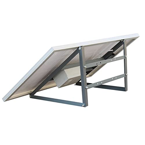Uchwyt do montażu na panelu słonecznym, wytrzymały stojak naziemny do systemów off-grid DIY, stojak uchylny na panele 50-300 W, trwałe aluminium dla łatwej instalacji i wydajności energetycznej