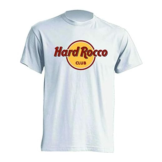 Mister Patch - Hard Rock T-Shirt Parodia - Divertente Hard Rocco - 100% Cotone - Idea Regalo (L, Club)