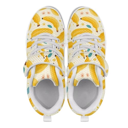 Kids Shoes Hook and Loops Running Athletic Shoes Slip On Non-Slip Shoes for Litter Kids Lightweight School Sport Sneaker for Boys Girls US 11-15