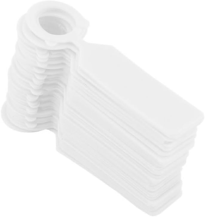 400 Pcs Plastic Garden Labels, Durable Waterproof Adjustable Loop Lock Plant Tags for Outdoor Trees Shrubs Greenhouse Pot (11cm)