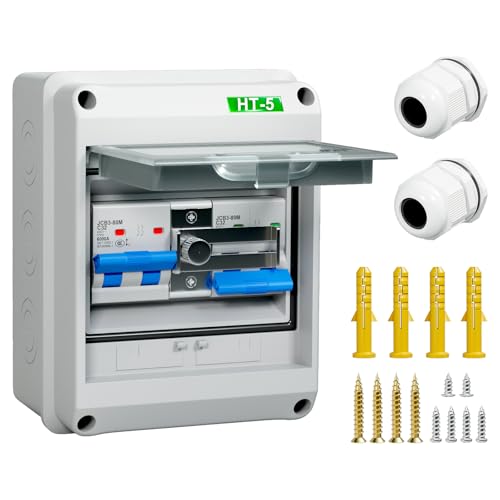 32 Amp Dual Power Manual Transfer Switch, with IP65 Protection