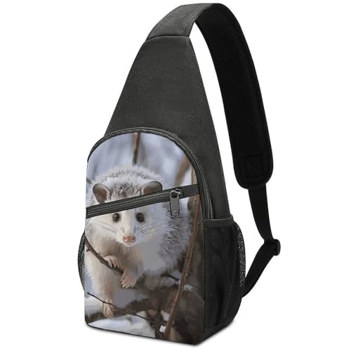 Sling Bag para mujeres y hombres bolsa cruzada pequeña miniatura 1