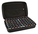 2TUFF Alcohol Ink Storage Case - Paint Carry Case Fits up to 60 Bottles - Alcohol Ink Case and...