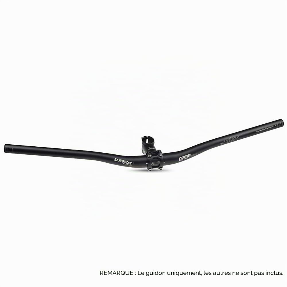 LIXADA VTT Guidon Vélo de Montagne Poignée Bar Vélo Vélo Plat Bar 780 MM Anodisé Guidon en Alliage d'aluminium
